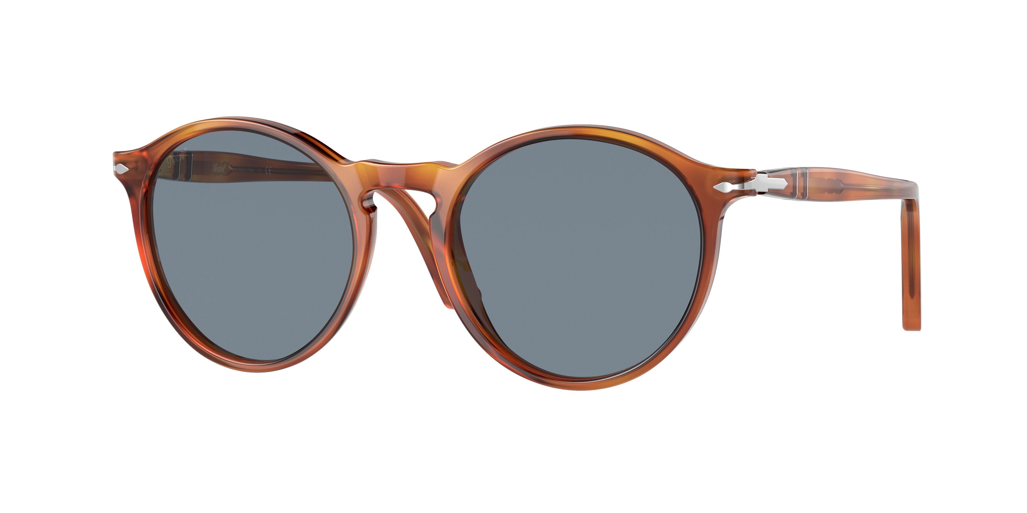 Persol PO3285S 96/56 Men's Sunglasses Brown Size 52